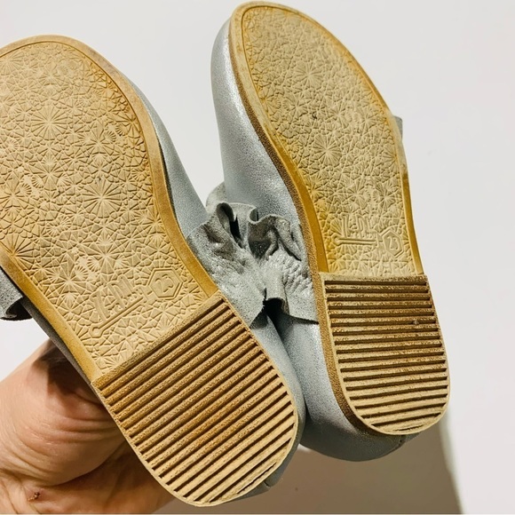 Zara ruffled little girl formal flat shoes - Picture 4 of 5